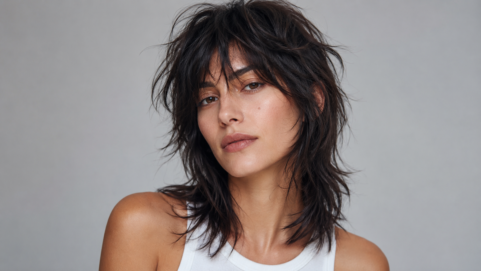 Effortless Undone Wolf Cut Messy Chic